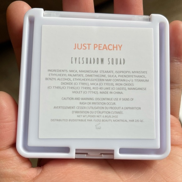 NIB Floss Eyeshadow Squad In Just Peachy - Picture 7 of 10